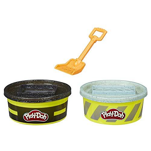 Play-Doh Wheels Cement and Pavement Buildin' Compound 2-Pack of 8-Ounce Cans - sctoyswholesale