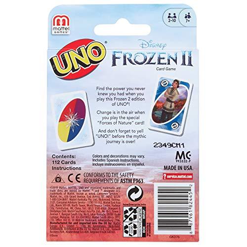 UNO: Disney Frozen II - Card Game - sctoyswholesale
