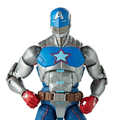 Marvel Hasbro Legends Series 6-inch Collectible Civil Warrior Action Figure Toy for Age 4 and Up with Shield Accessory - sctoyswholesale