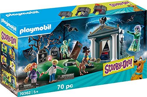 Playmobil Scooby-DOO! Adventure in The Cemetery Playset - sctoyswholesale