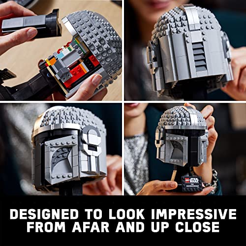 LEGO Star Wars The Mandalorian Helmet 75328 Buildable Model Kit