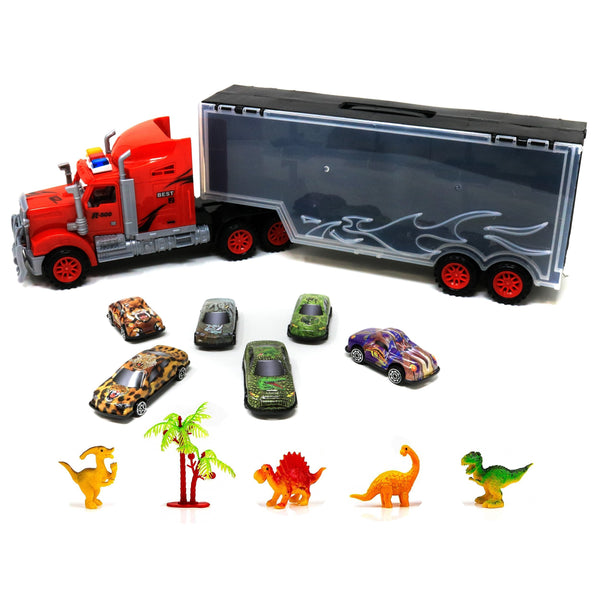 Hot Wheels City Ultimate T-Rex Truck Dinosaur - Transport et piste
