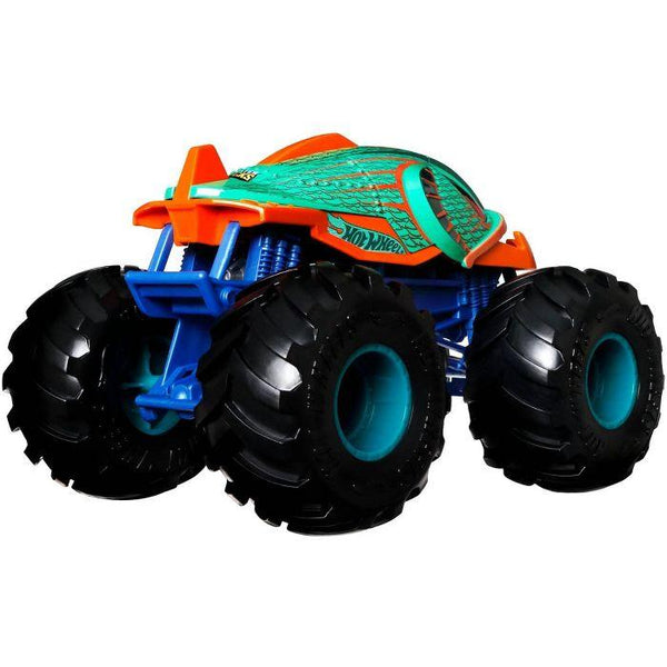 Hot Wheels Monster Trucks 1:24 Scale Piran-Ahhh Vehicle – StockCalifornia