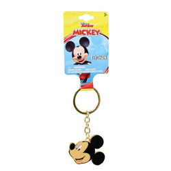 Keychain Mickey and Minnie Head Metal