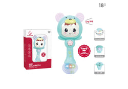 Baby Toy, Tooth Gum Sand Hammer With Light and Music