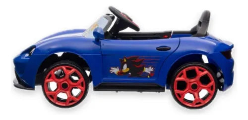 Sonic The Hedgehog 12V Battery-Powered Convertible Ride On Car