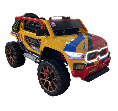 24V Kids Electric Ride on UTV, Kids Toys Car, EVA Wheel with Light, Leather Seat