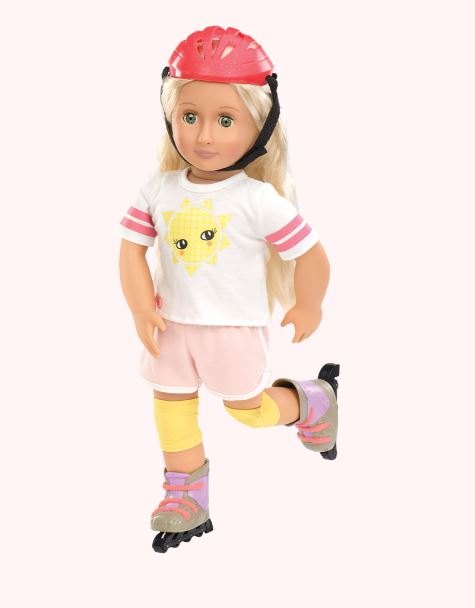 Rollerblading Outfit for 18-inch Dolls