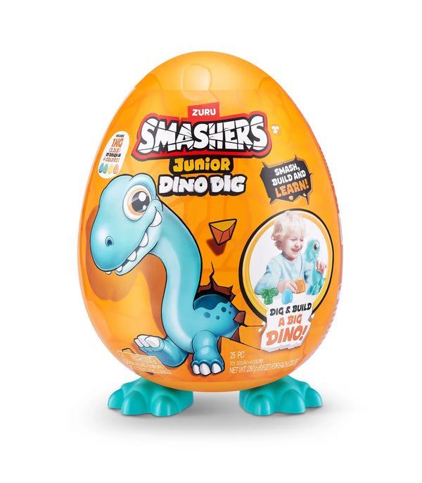Smashers Junior Dino Dig Egg Small Assorted