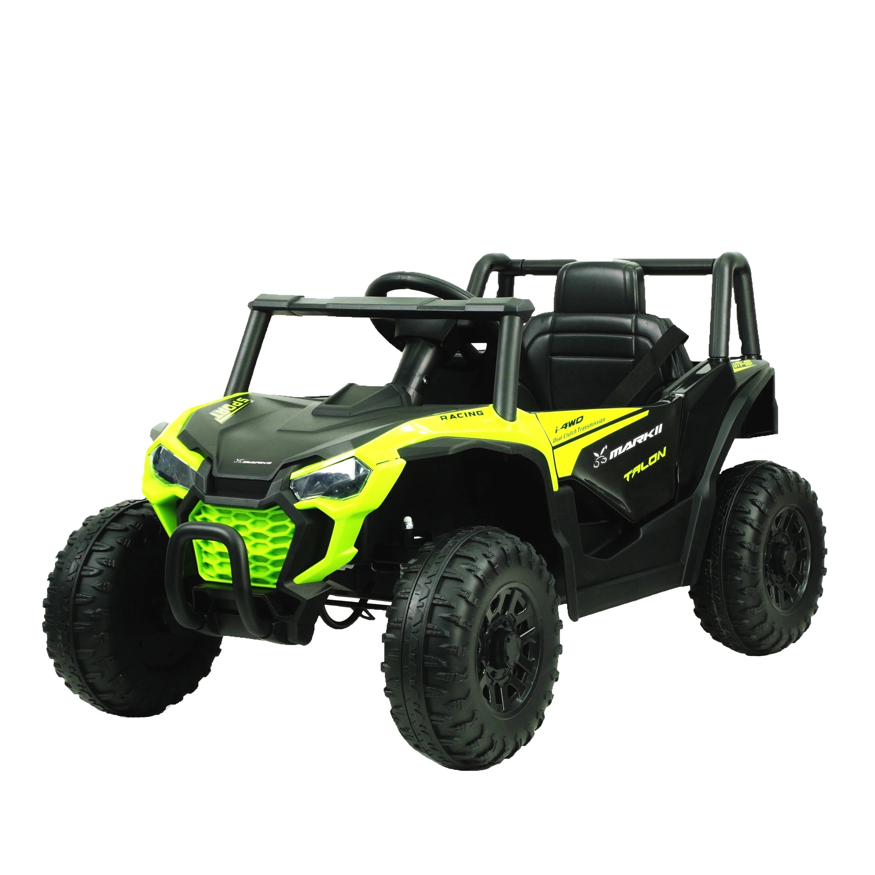 Kids Ride On Car, 12V UTV, Toy Electric Car With Remote Control and Three-Point Seat Belt