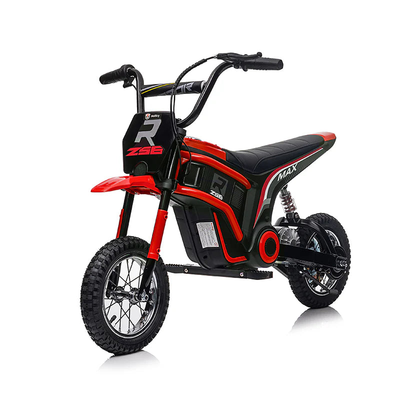 12V Kids Electric Motorcycle 2 Wheels  With Light Wheels