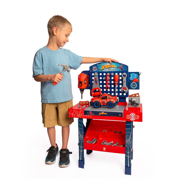 Spider-Man Toll Bench Playset with Take Apart Car