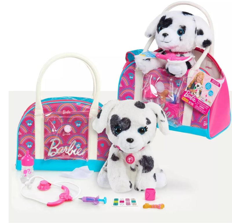 Barbie Pet Doctor with Dalmation Puppy Stuffed Animal