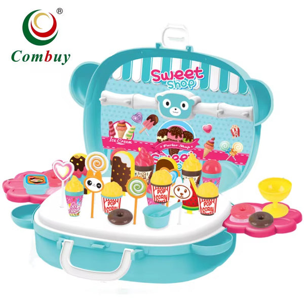 Kids Pretend Play Set, Ice Cream Toy Set