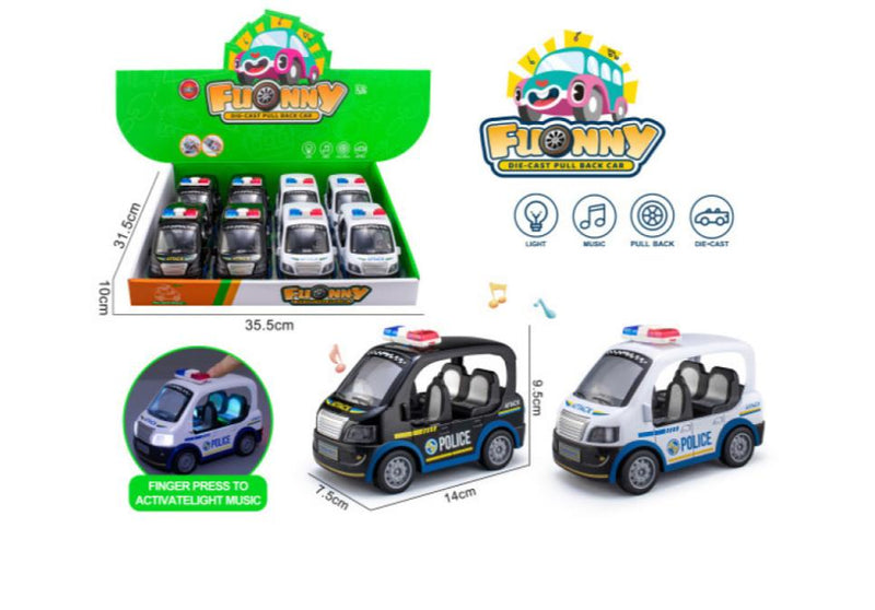 Single Cars, Diecast Q Police Car