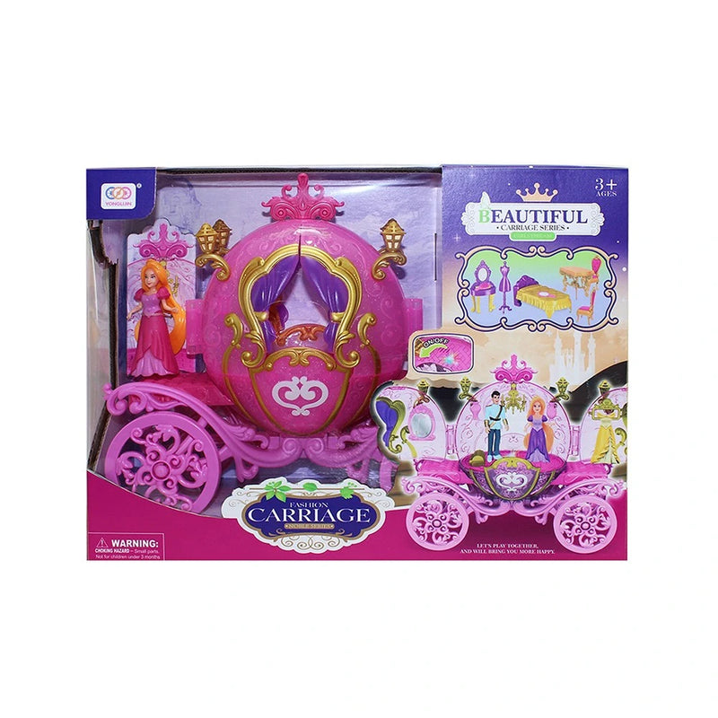 Doll Playset, Girls Dream, Beautiful Carriage