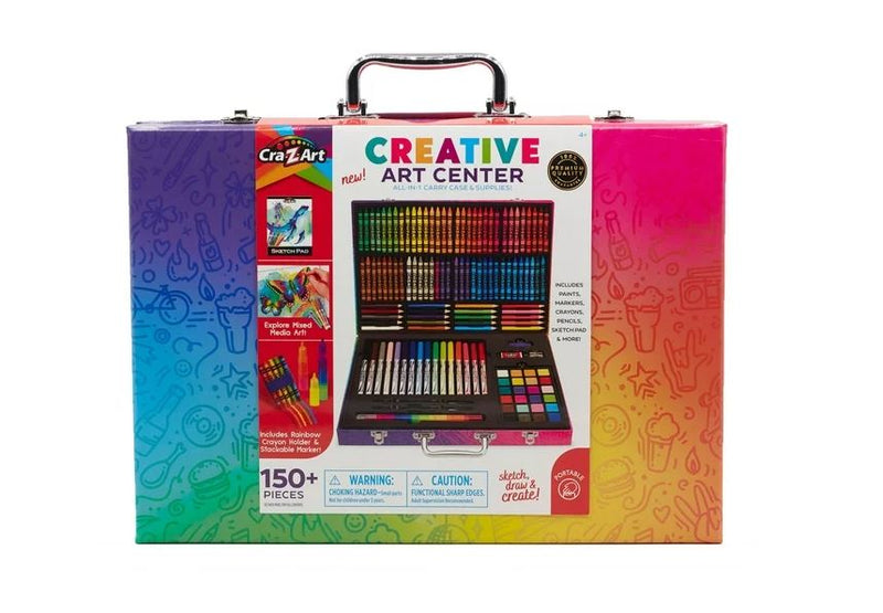 Cra-Z-Art Creative Art Center, Drawing Set with Case, Beginner to Expe –  StockCalifornia