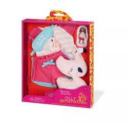 Our Generation Sleepover Pajama Outfit for 18" Dolls - Flamingo Dreaming