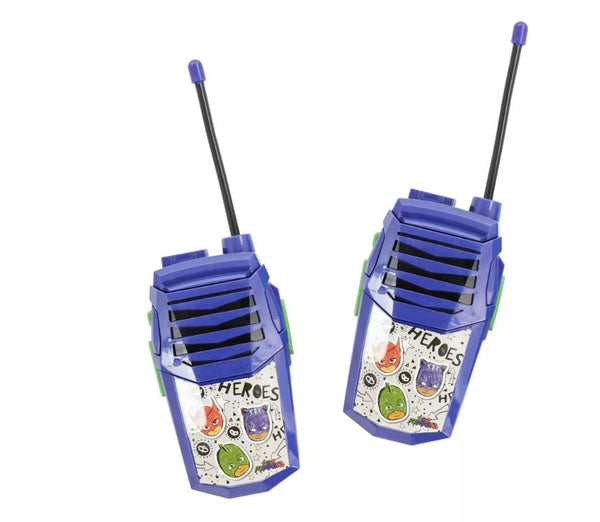 Night Action 2-in-1 Walkie Talkies with Built-in Flashlight