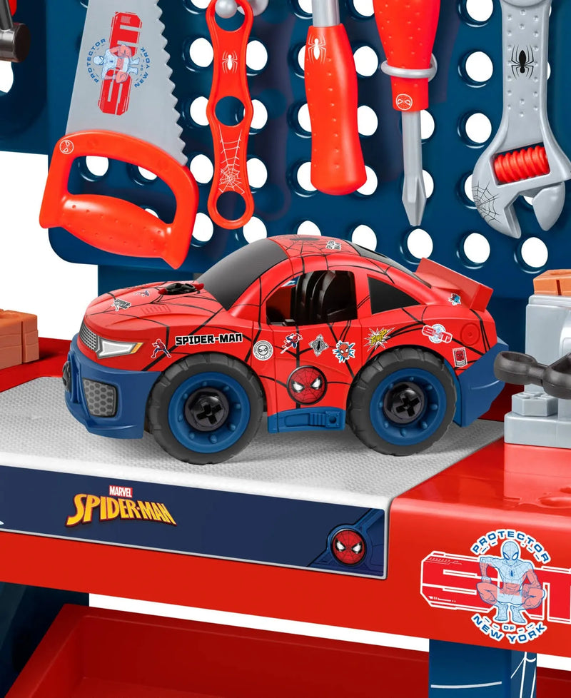 Spider-Man Toll Bench Playset with Take Apart Car
