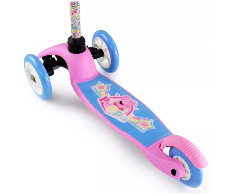 Peppa Pig 3 Wheel Tilt and Turn Scooter