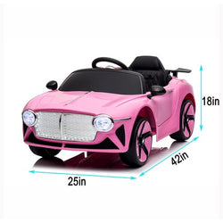 Electric Ride-On Car for Kids with Swing Function and Two Motors