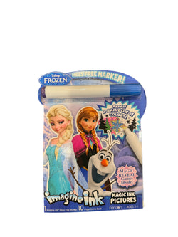 Disney Frozen 2 Anna and Elsa  Imagine Ink Magic Pictures and 1 Mess-Free Marker