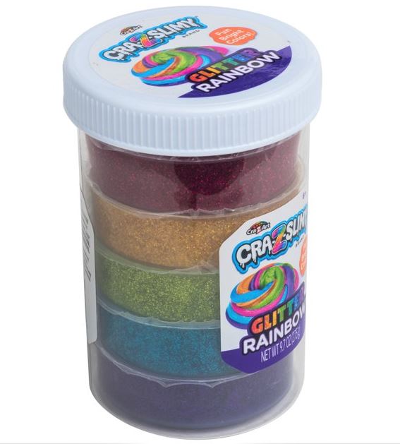 Cra-Z-Art Nickelodeon Slime Kit, Multicolor Glitter Scented, Ages 6 and up