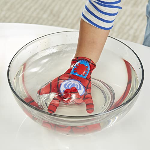 Spidey and His Amazing Friends Spidey Water Web Glove, Marvel Preschool Water Toy with Green Goblin Target, 3+ Years