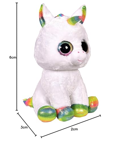 Ty Beanie Boos PIXY - White Unicorn