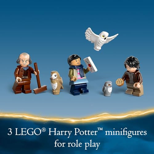 LEGO Harry Potter Hogwarts Castle Owlery Toy, Wizarding World Fantasy Toy for Girls and Boys, Harry Potter Castle Playset with 3 Characters, Birthday Gift Idea for Kids Ages 8 and Up, 76430