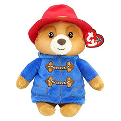 Ty Paddington Bear Beanie Boos Medium | Beanie Baby Soft Plush Toy