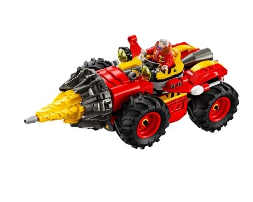 LEGO Sonic The Hedgehog: Super Sonic vs. Egg Drillster Gaming Toy with Shadow and Dr. Eggman, Super Sonic Toy Building Set for Boys and Girls Ages 8 and Up, 76999