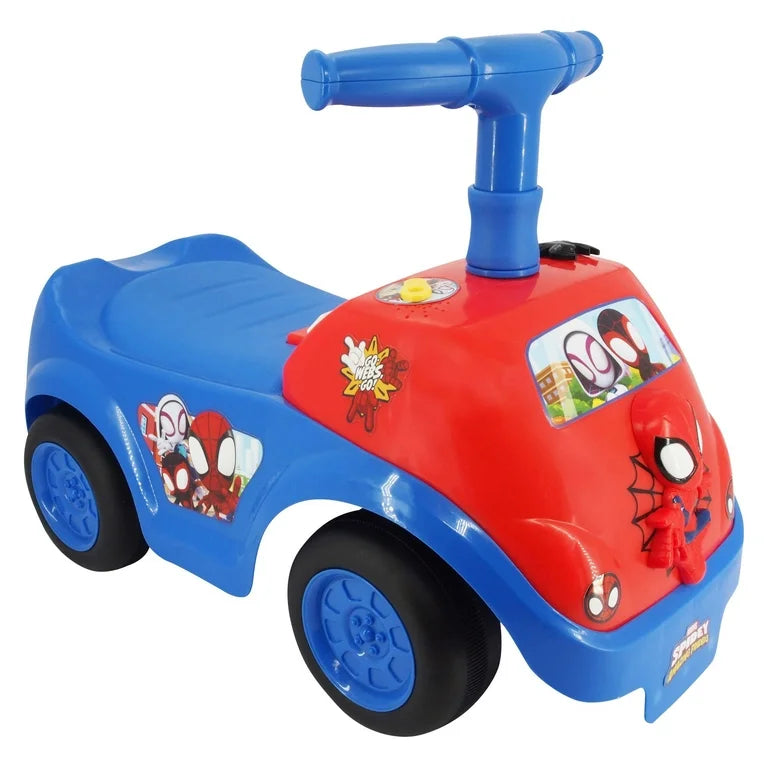 Ride On Activity Car Marvel Spidey Team