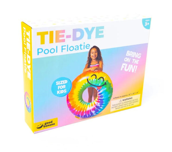Kids Pool Float - Tie Dye, Good Banana