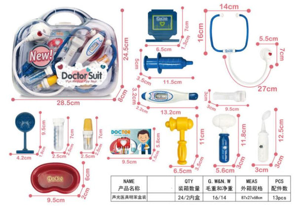 Children's Toy Playset, Medical Play Set