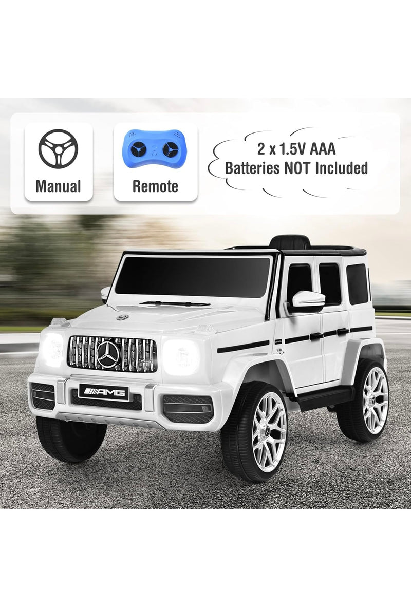 Licensed Mercedes-AMG G63 Ride On Car, with remote control,MP3player ,electric ride on car free shipping