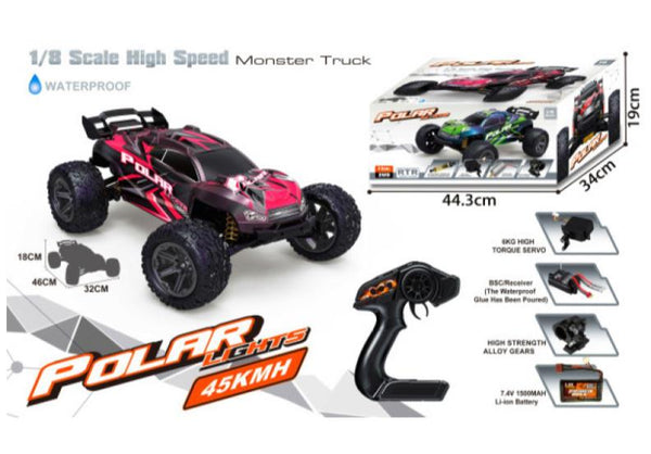 Big Car 1:8 Full Scale High-Speed (Rear Wing)
