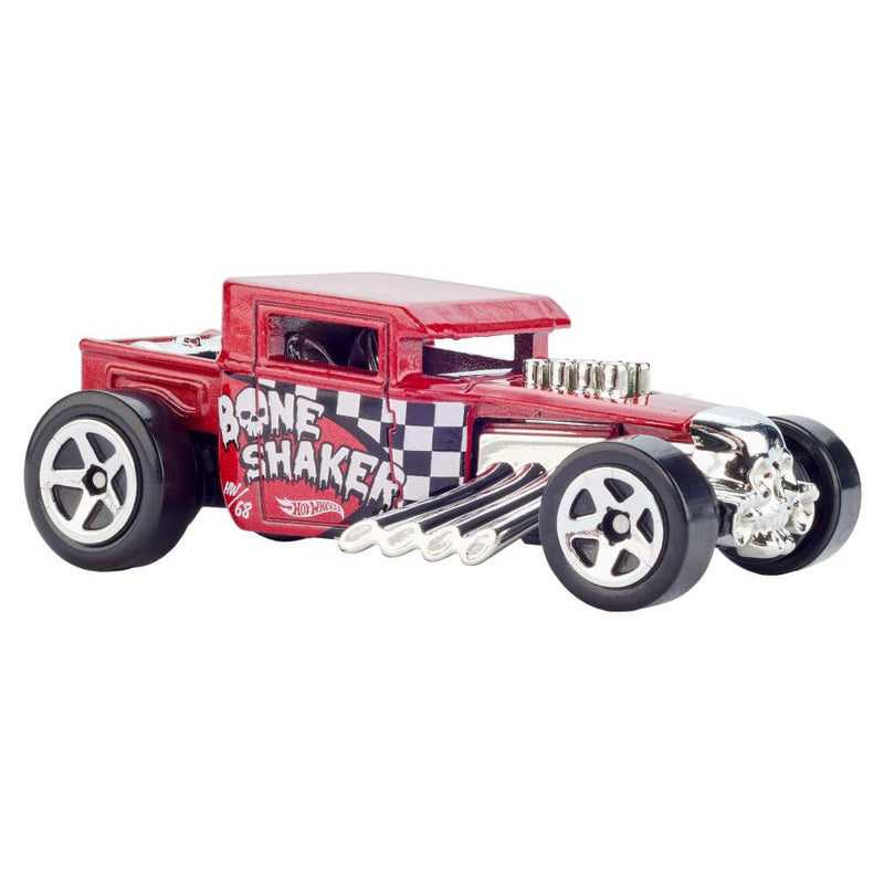 Hot Wheels Toy Cars, 5-Pack of 1:64 Scale Toy Cars with Collectible Deco & Packaging, Core Mattel 80th Anniversary Set of 5 Vehicles, Styles May Vary