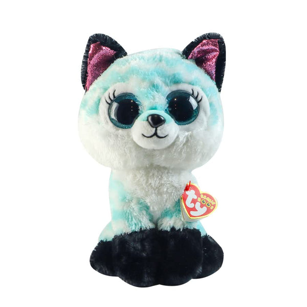 TY Beanie Boo's Collection Atlas Fox Beanie Boo Stuffed Animal, Multicolored, 15 cm