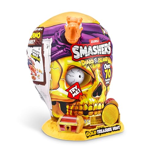 Zuru Smashers Dinosaur Dino Island Gold 70 Surprises