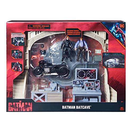 DC Comics, Batman Batcave with Exclusive Batman and Penguin Action