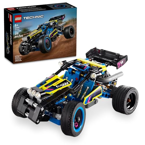 LEGO Technic Off-Road Race Buggy Buildable Car Toy, Cool Toy for