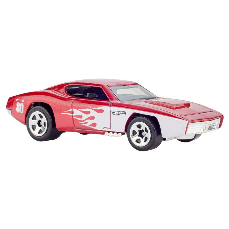 Hot Wheels Toy Cars, 5-Pack of 1:64 Scale Toy Cars with Collectible Deco & Packaging, Core Mattel 80th Anniversary Set of 5 Vehicles, Styles May Vary