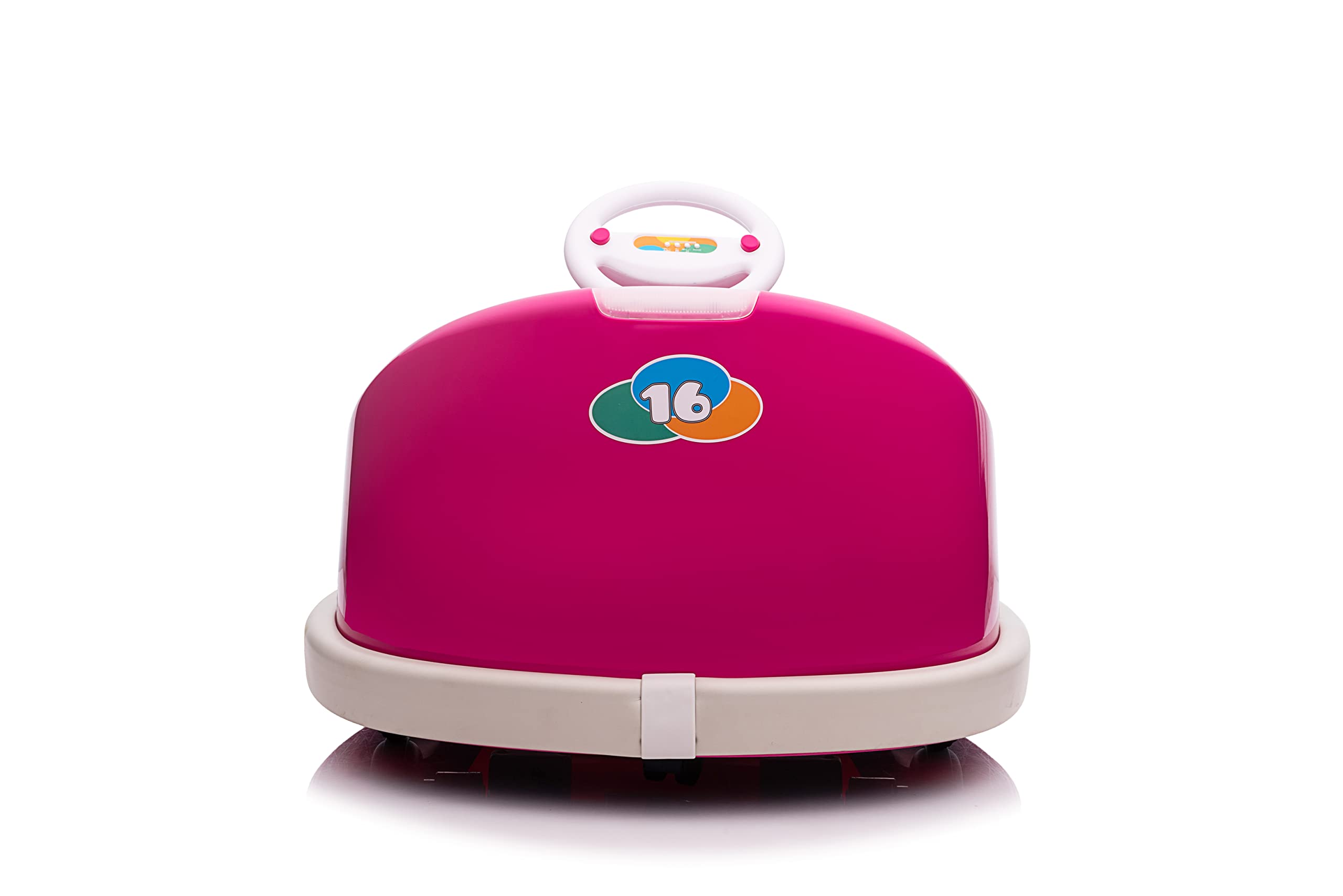 Best Ride On Cars 6 Volt Bumperz Kids Electric Battery Powered Ride On Bumper Car Vehicle with Power Indicator, Anti Collision Bar, and Music