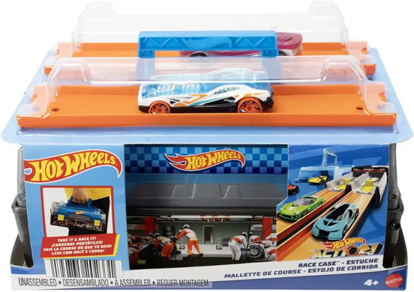 Hot Wheels Action Race Case Track Set - Collectibles - Multicolor, Mattel