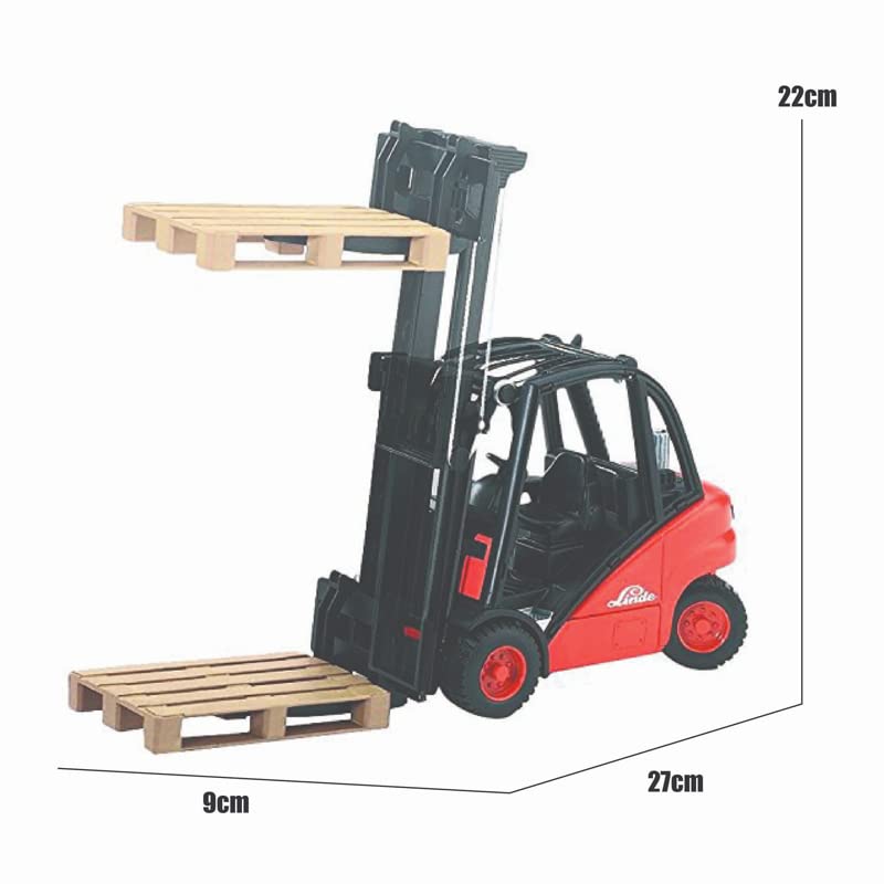 Bruder 02511 Linde H30D Forklift with 2 Pallets