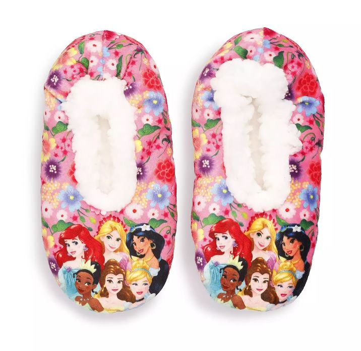 Slipper Socks Disney's Princess Toddler Girl Fuzzy Babba
