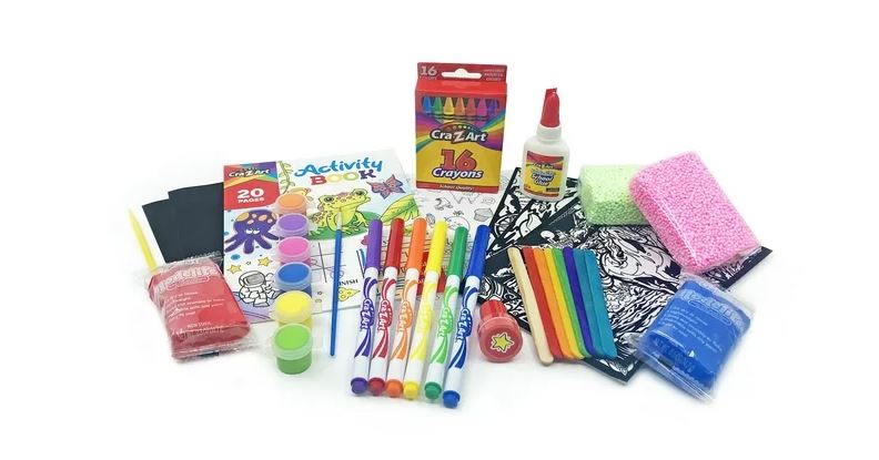 Cra-Z-Art Awesome Art Case, Drawing Set, Beginner, Child Ages 4 and up 