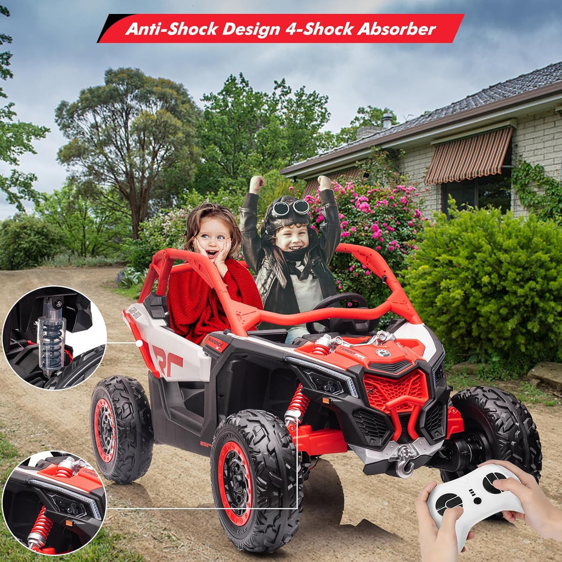 Kids Electric Ride-On Car Licensed UTV Buggy